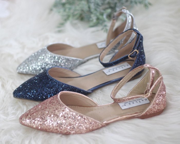 Туфли на низком каблуке на выпускной