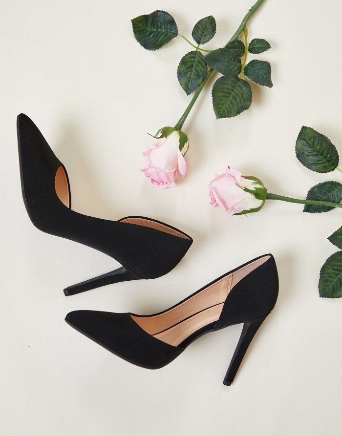Красивые туфли на выпускной черные