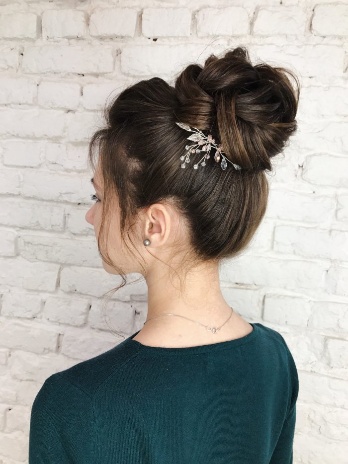 Объемный небрежный пучок