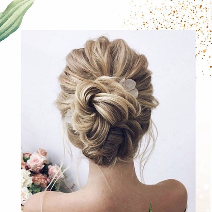 Модные вечерние прически