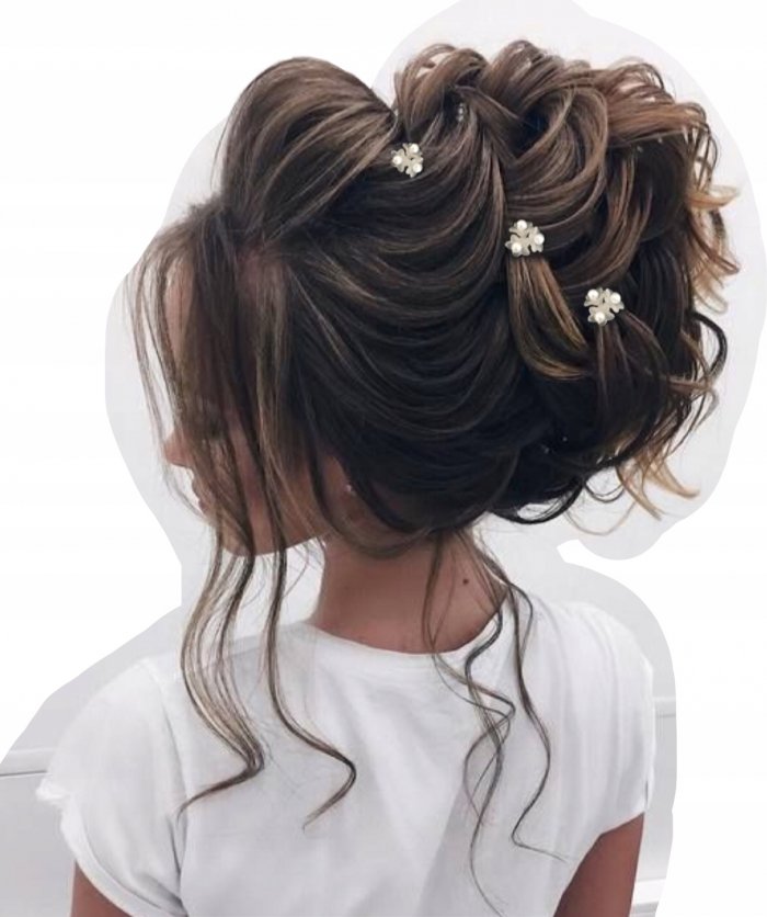 Прическа романтичный пучок