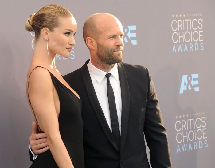 Роузи Хантингтон-Уайтли и Джейсон Стэтхэм