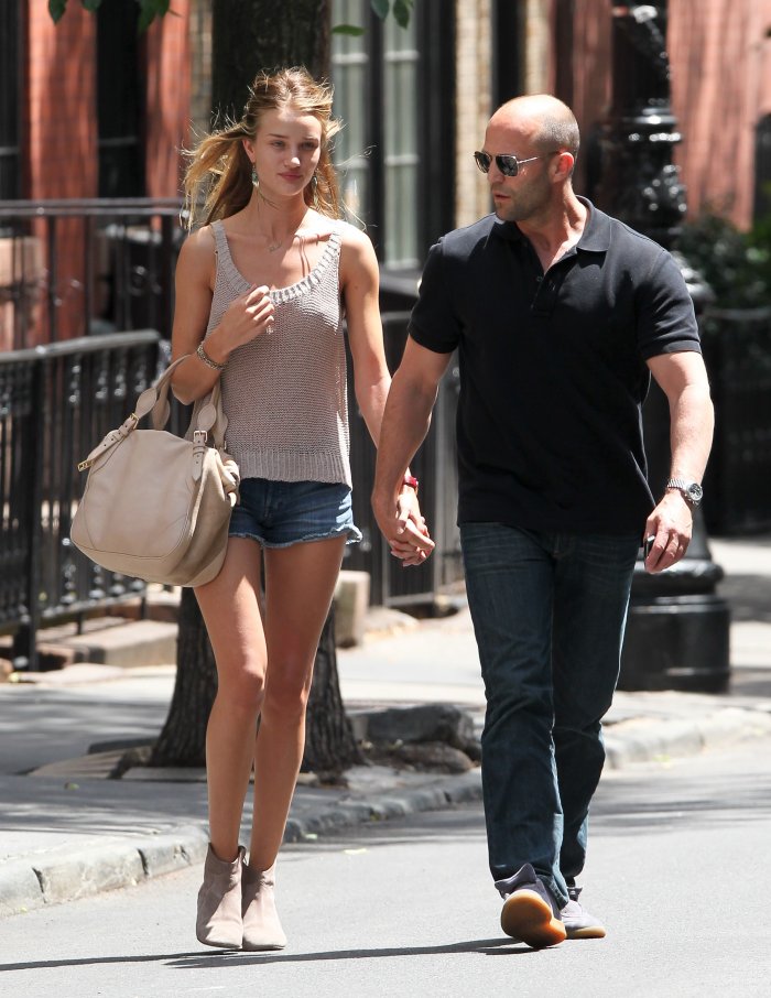 Роузи Хантингтон и Джейсон Стетхем