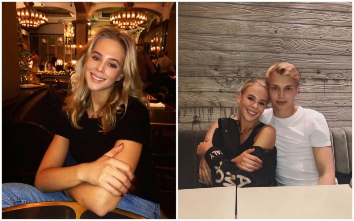 Дени Байсаров с девушкой