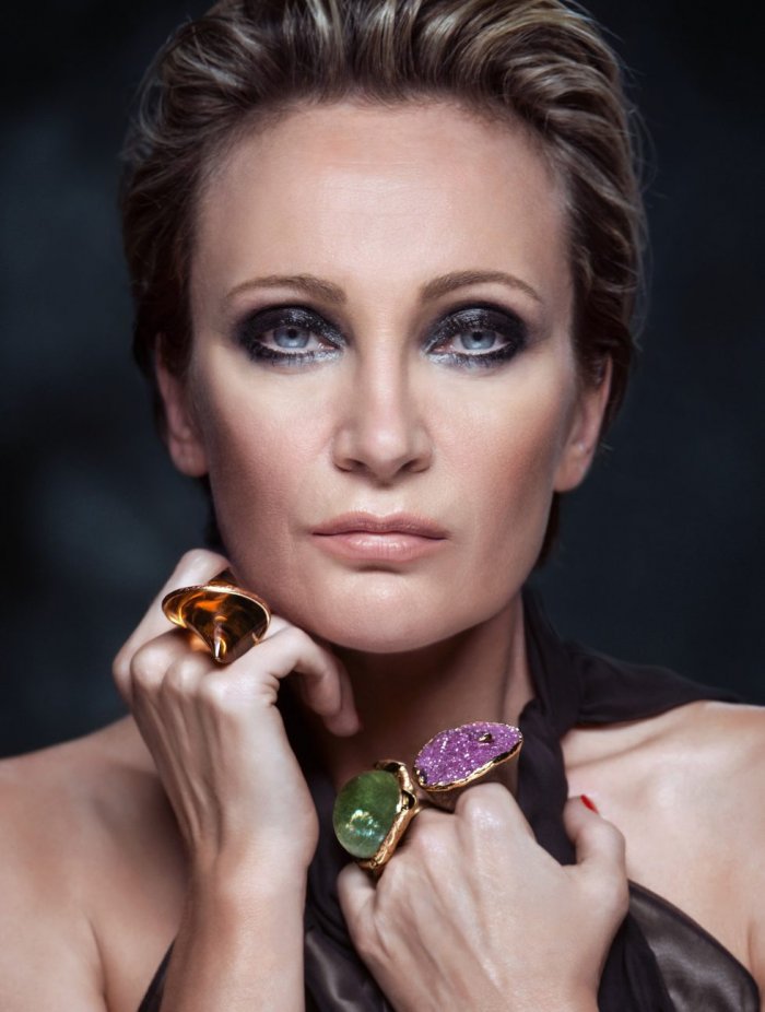 Французская певица Патрисия Каас