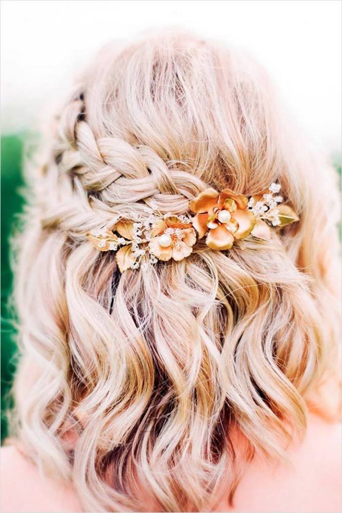 Свадебные прически 2019