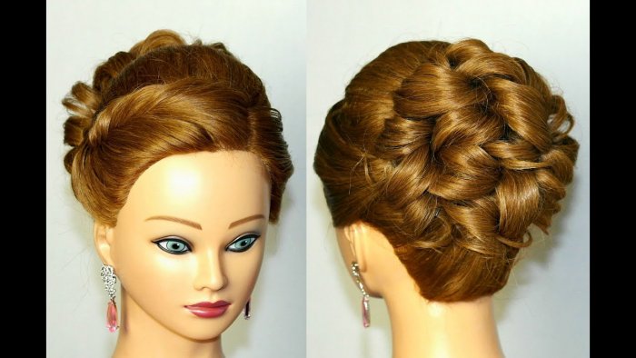 Собранные прически