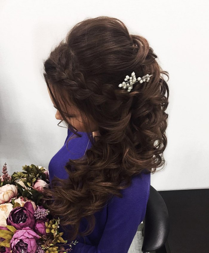 Прически на выпускной