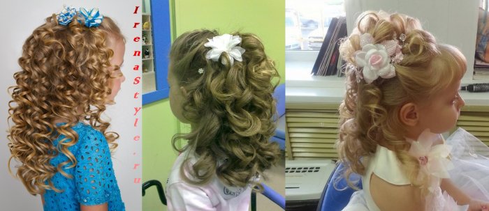 Непраздничные прически на средние волосы для девочек