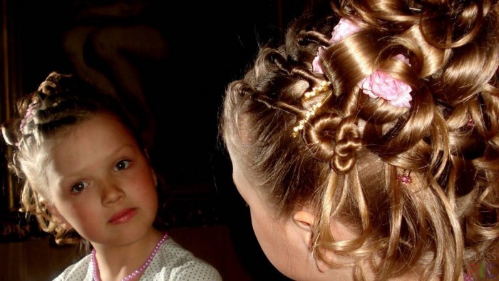 Детские праздничные прически для девочек