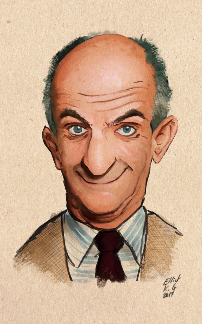 Луи де Фюнес осень