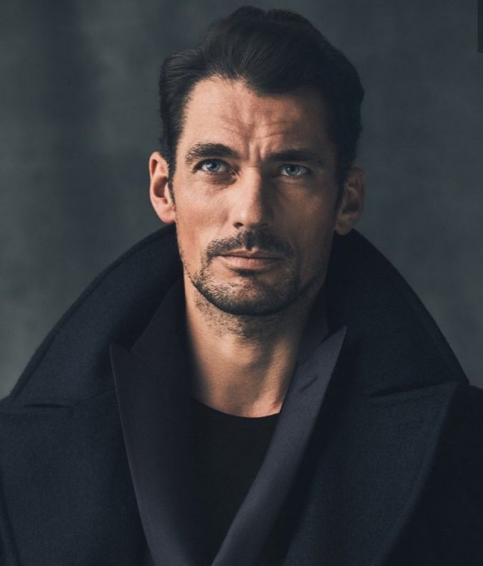 Манекенщик Дэвид Ганди