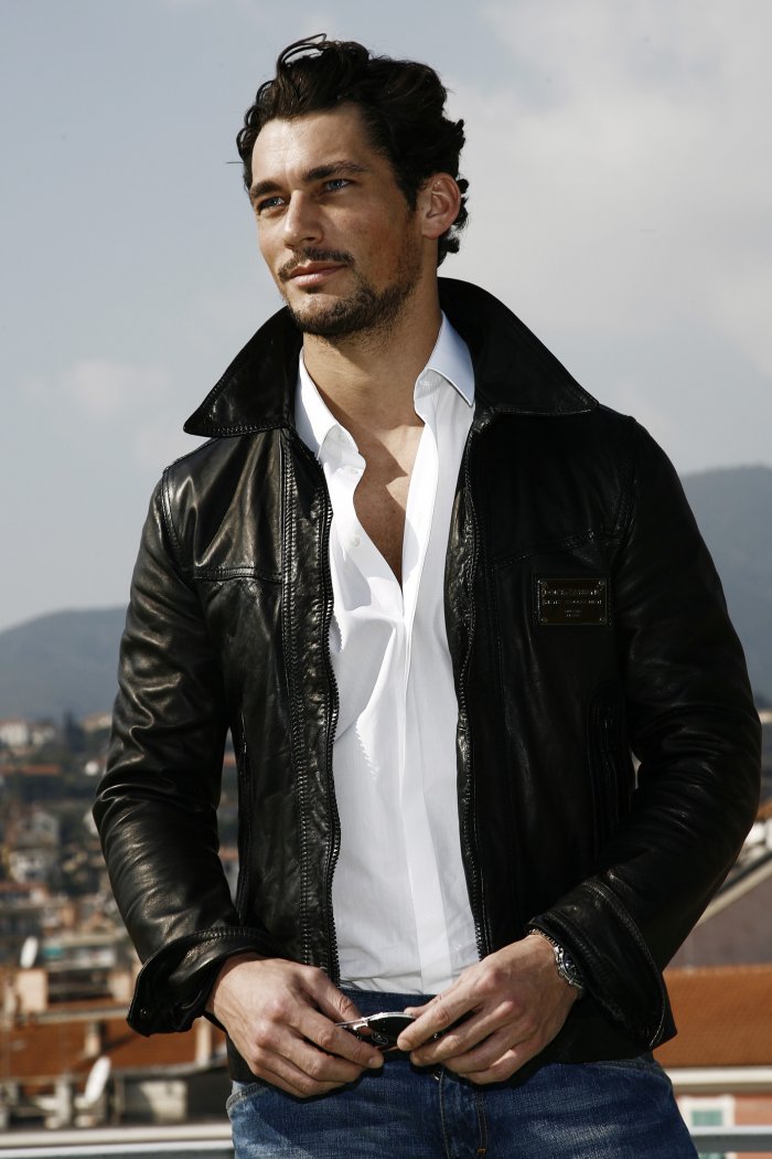 Манекенщик Дэвид Ганди