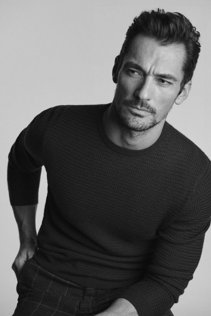 Дэвид Ганди фотомодель