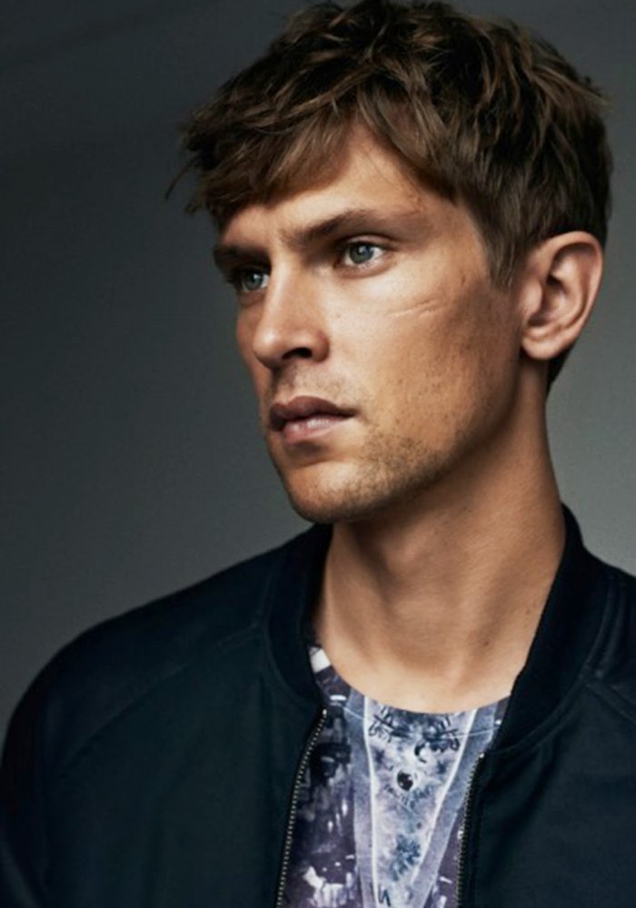 Матиас Лауридсен и его девушка