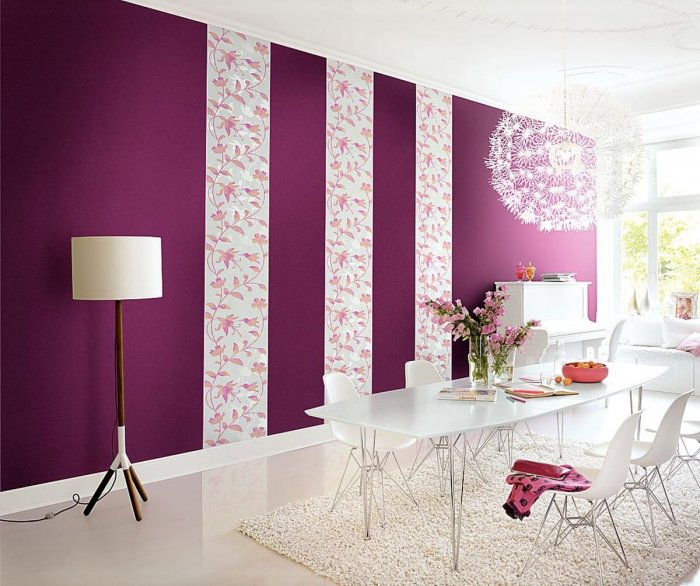 Обои компаньоны в интерьере