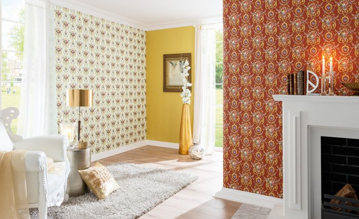 Комбинирование обоев