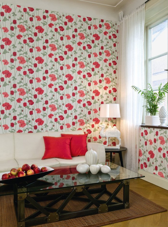 Красивое сочетание обоев