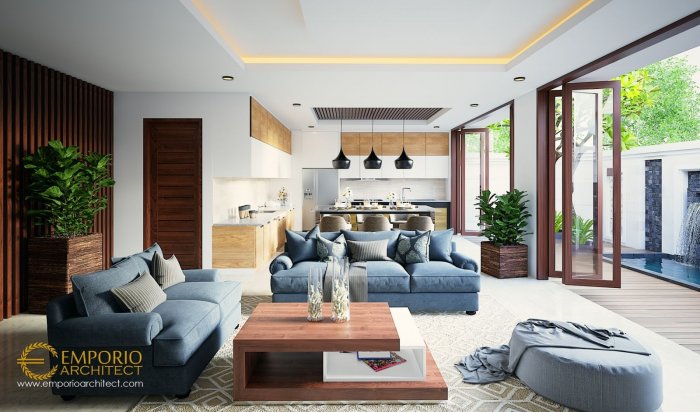 Квартира в стиле тропики