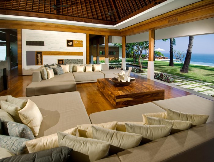 Гостиная на вилле