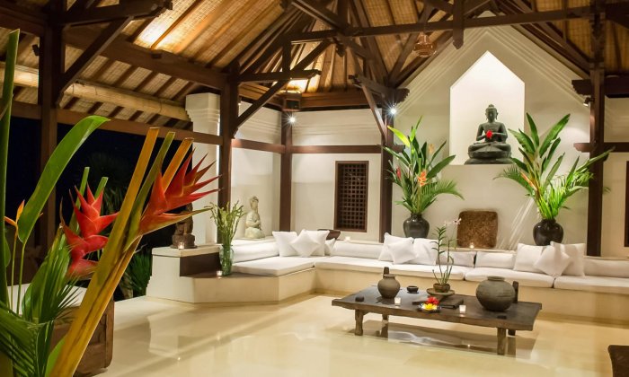 Вилла на Бали интерьер