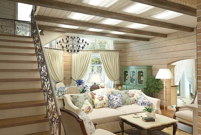 Интерьер загородного дома