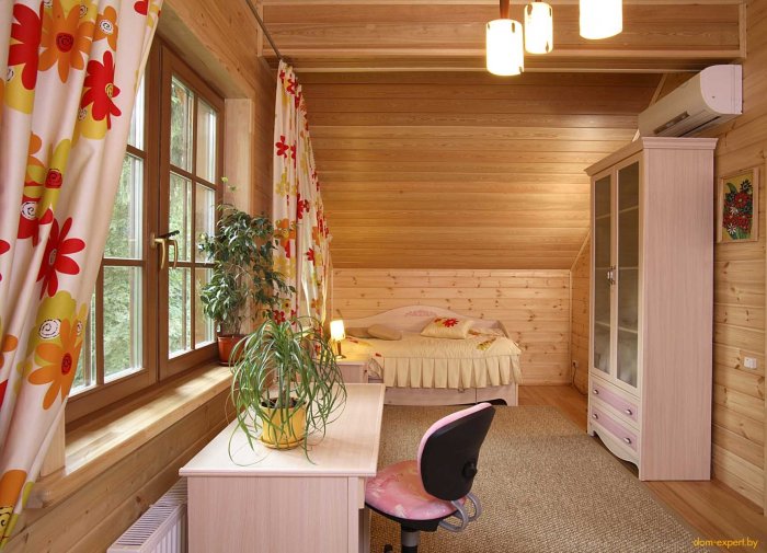 Интерьер дачного домика