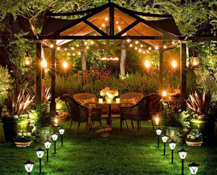 Уютная беседка