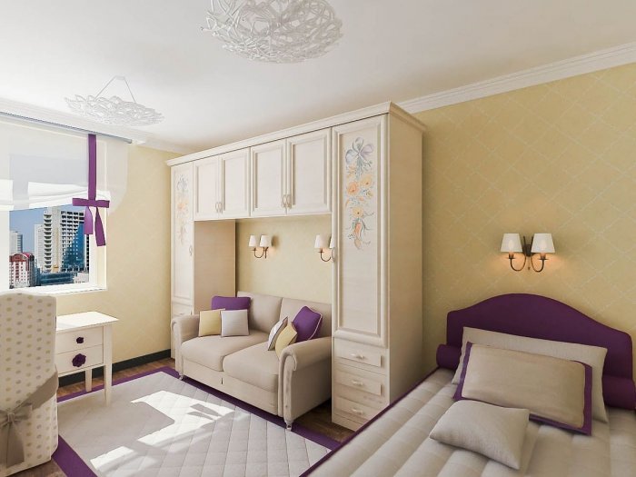 Детская для девочки в стиле Неоклассика