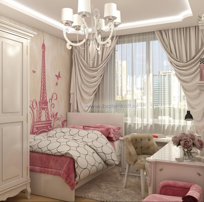 Детская для девочки в классическом стиле