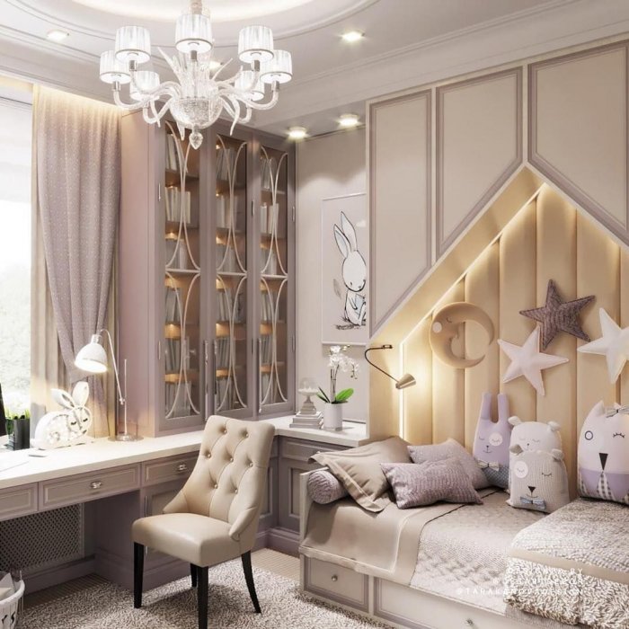 Стильная детская для девочки