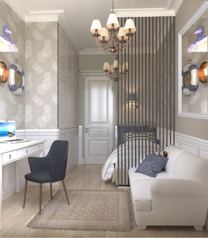 Детская в стиле современная классика