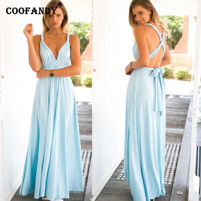 Платье трансформер длинное