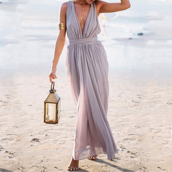 Платье летнее длинное легкое