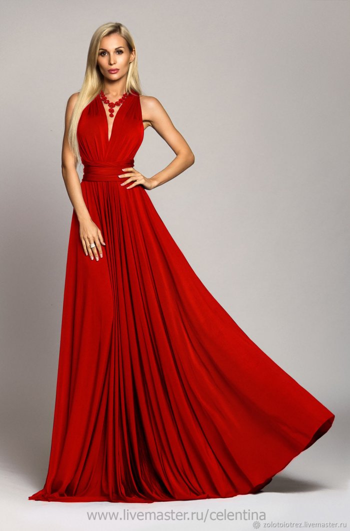Платья вечерние длинные