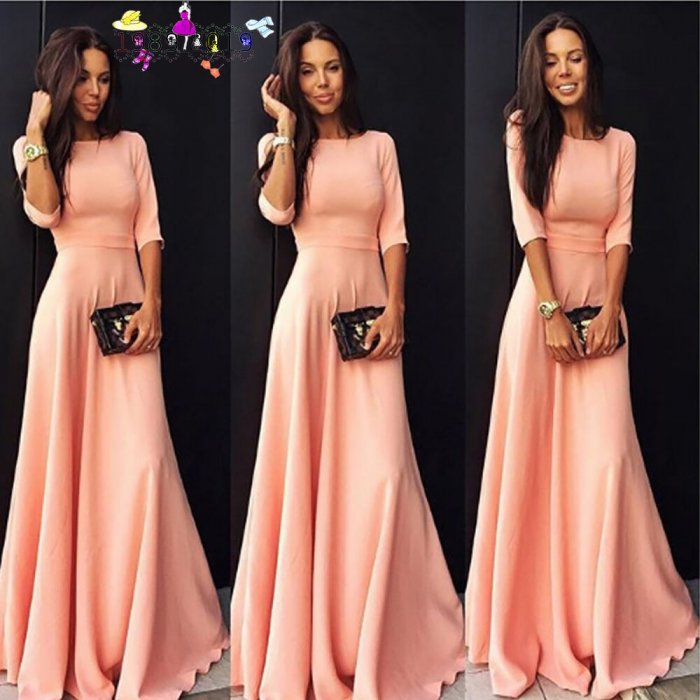 Красивые длинные платья