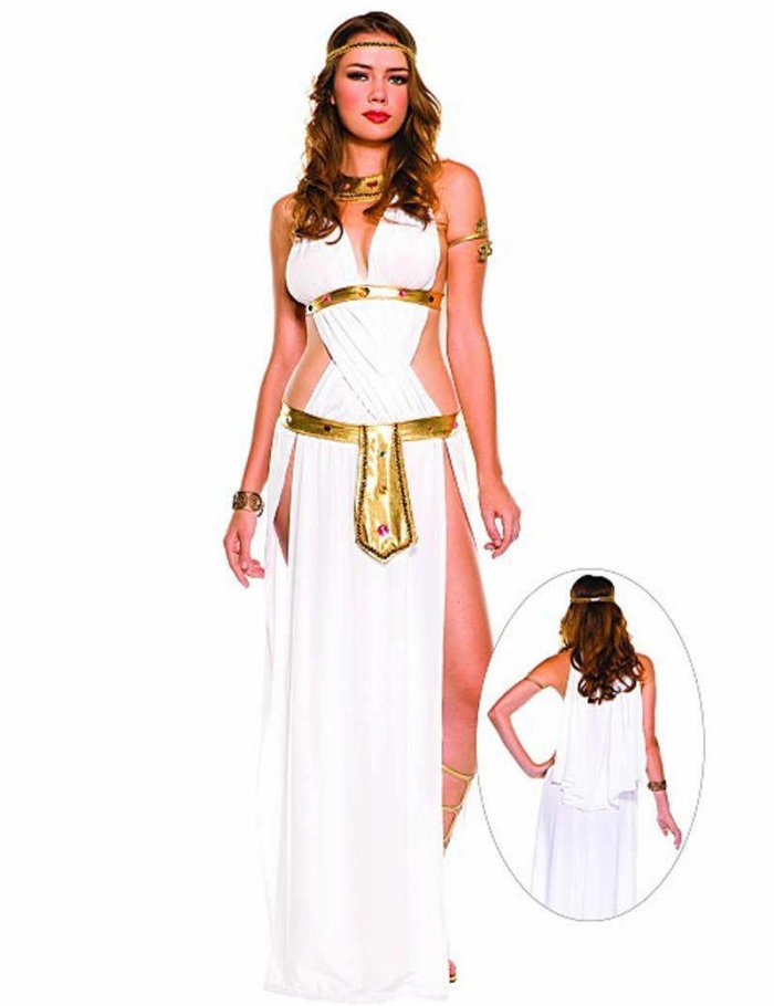 Греческое свадебное платье