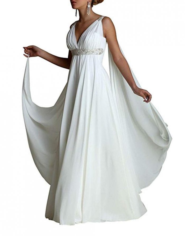 Пошив платья в греческом стиле