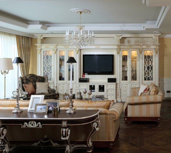 Интерьер в стиле неоклассики