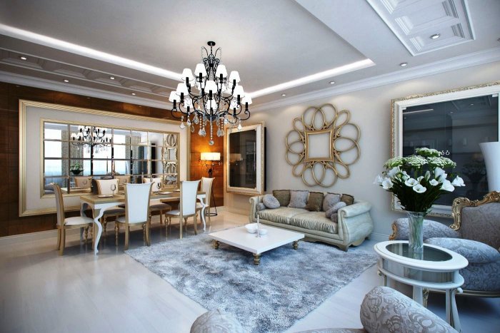 Гостиная Неоклассика