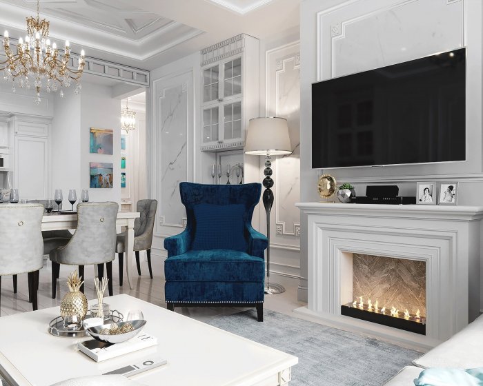 Камин в стиле Неоклассика