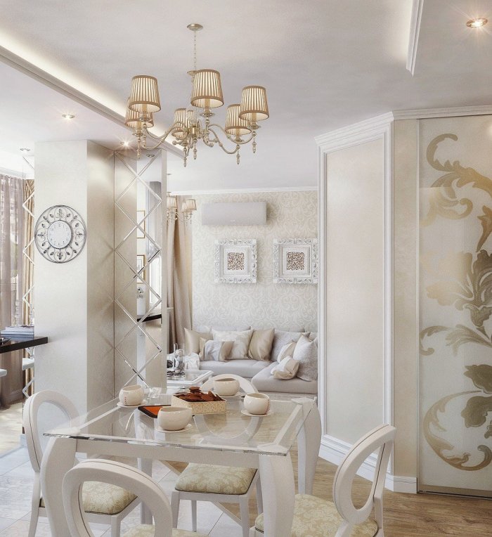 Стиль Неоклассика в интерьере квартиры
