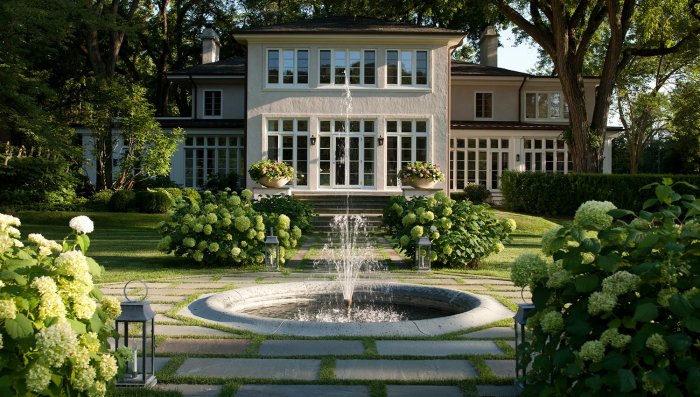 Колониальный ландшафтный стиль