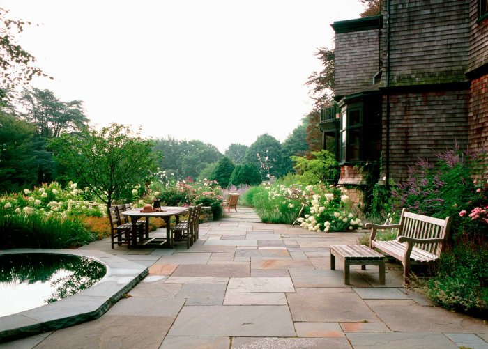 Сад в американском стиле