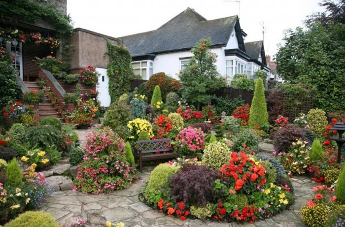 Голландский стиль сада в Англии