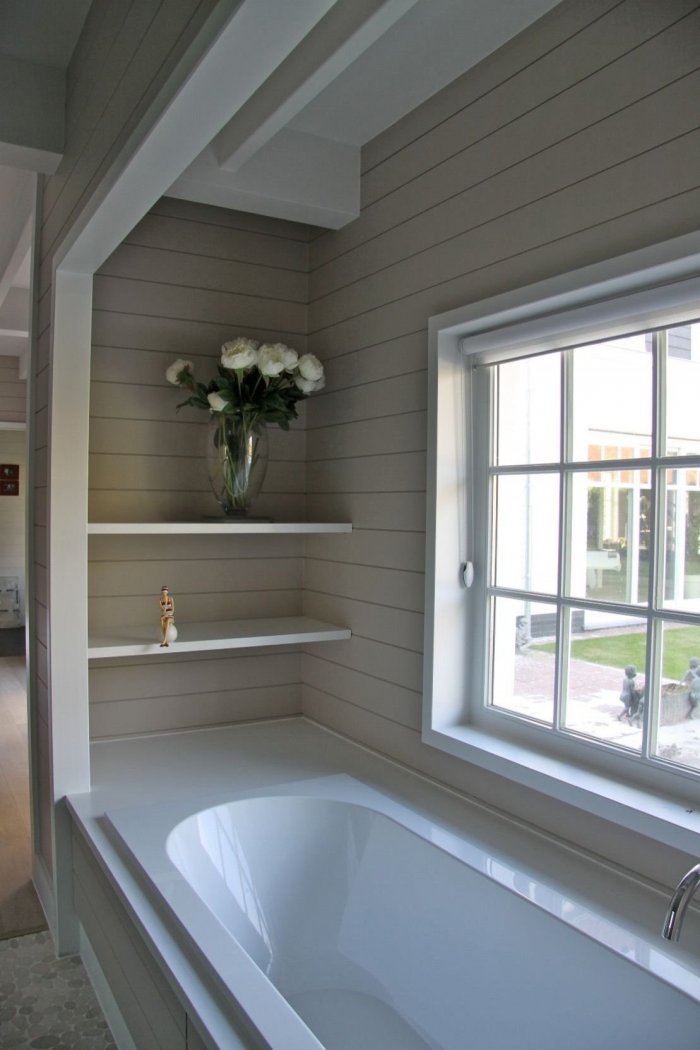 Отделка евровагонкой ванную