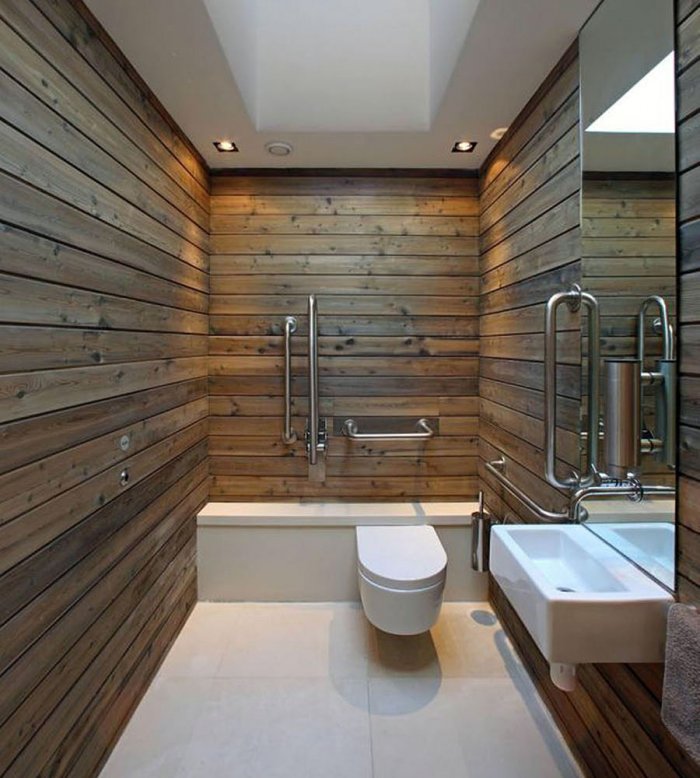 Ванная в Вагонке