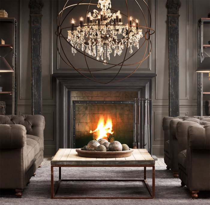 Стиль Restoration Hardware