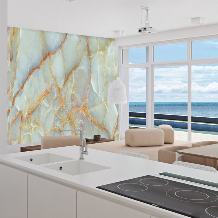 Гибкий мрамор Оникс