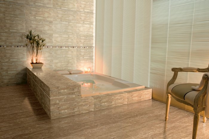 Ванная из натурального камня